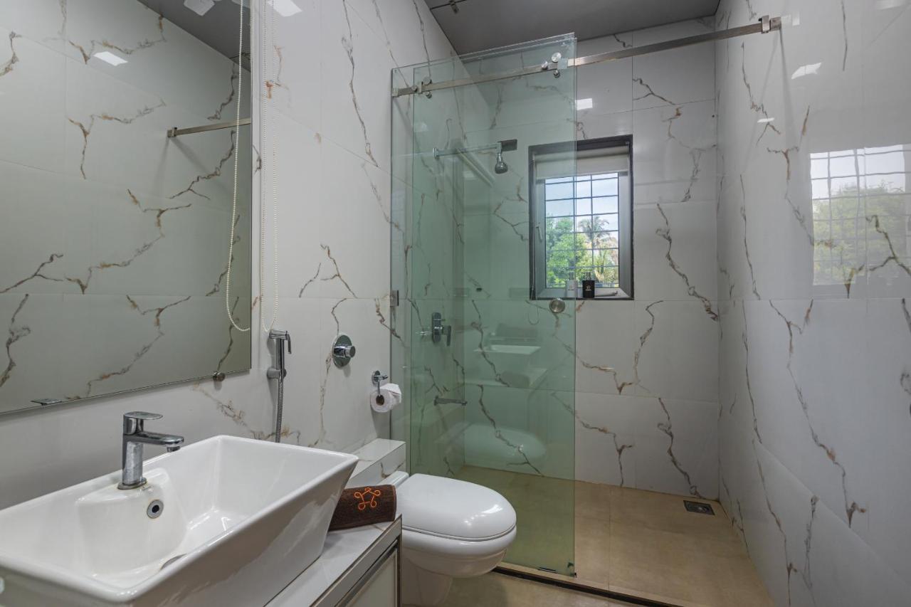 Saffronstays Odyssey, Karjat - 10 Acres Pet-Friendly Estate With Swimming Pool Chinchavli Esterno foto
